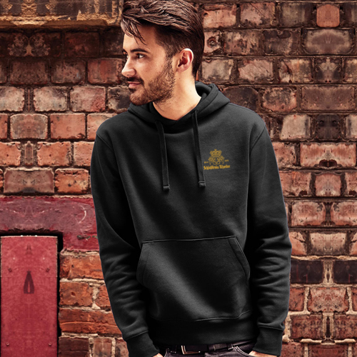 Hoodie Herren Black-Gold Edition